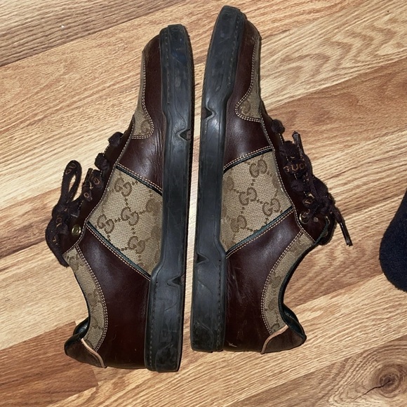 GUCCI/GG/patterned low top sneakers - Picture 6 of 7